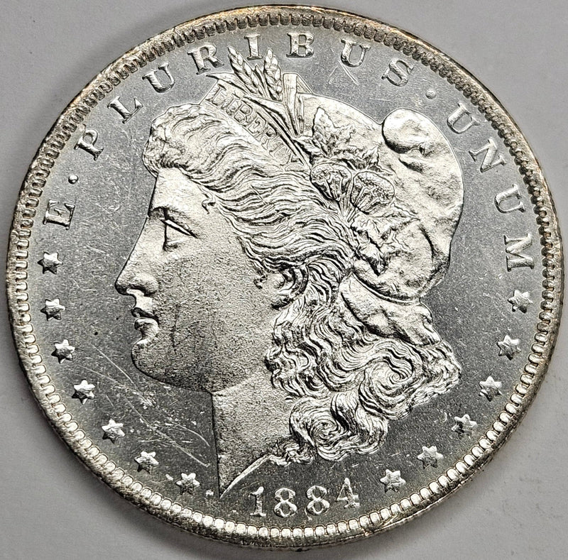 1884-O Morgan Dollar Choice BU Deep Mirror Prooflike