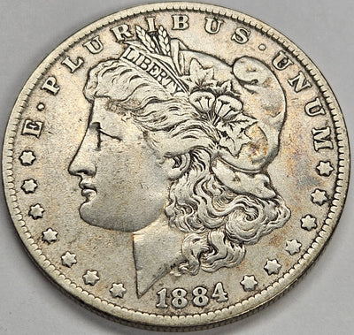 1884-O Morgan Dollar Very Fine