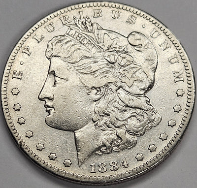 1884-S Morgan Dollar Extremely Fine