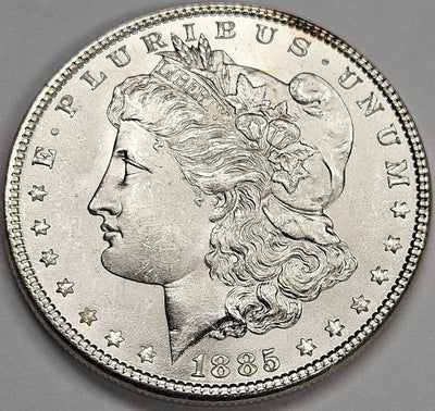 1885 Morgan Dollar Choice Brilliant Uncirculated