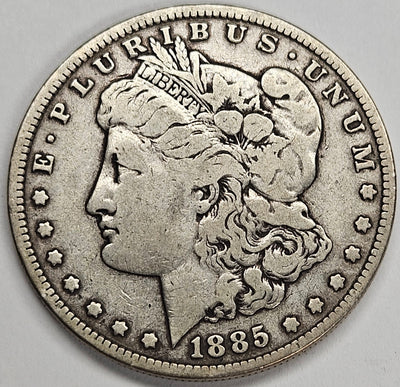 1885 Morgan Dollar Fine