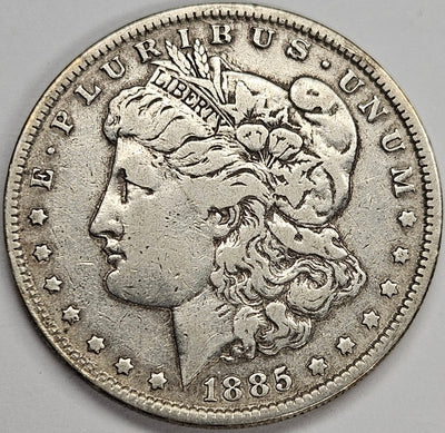 1885 Morgan Dollar Very Fine