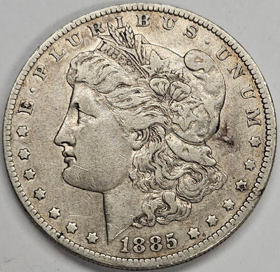 1885-O Morgan Dollar VF/XF