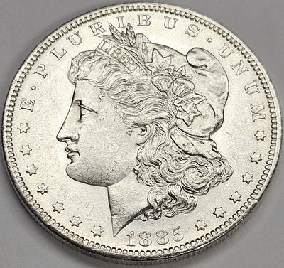 1885-S Morgan Dollar Choice Brilliant Uncirculated