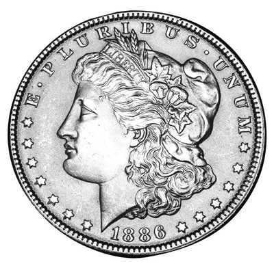 1886 Morgan Dollar Select Brilliant Uncirculated
