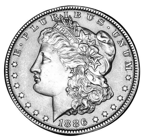 1886 Morgan Dollar Select Brilliant Uncirculated