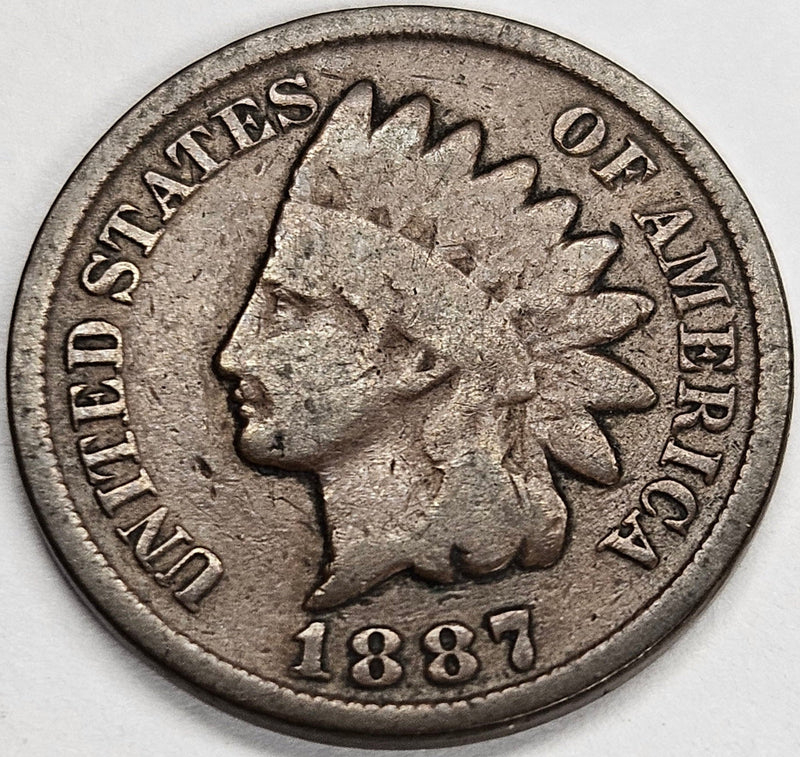 1887 Indian Cent Good