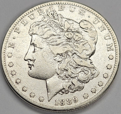 1889-CC Morgan Dollar Very Fine