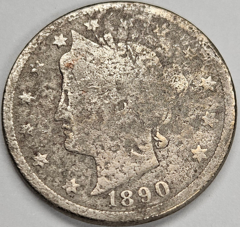 1890 Liberty Nickel . . . . Filler