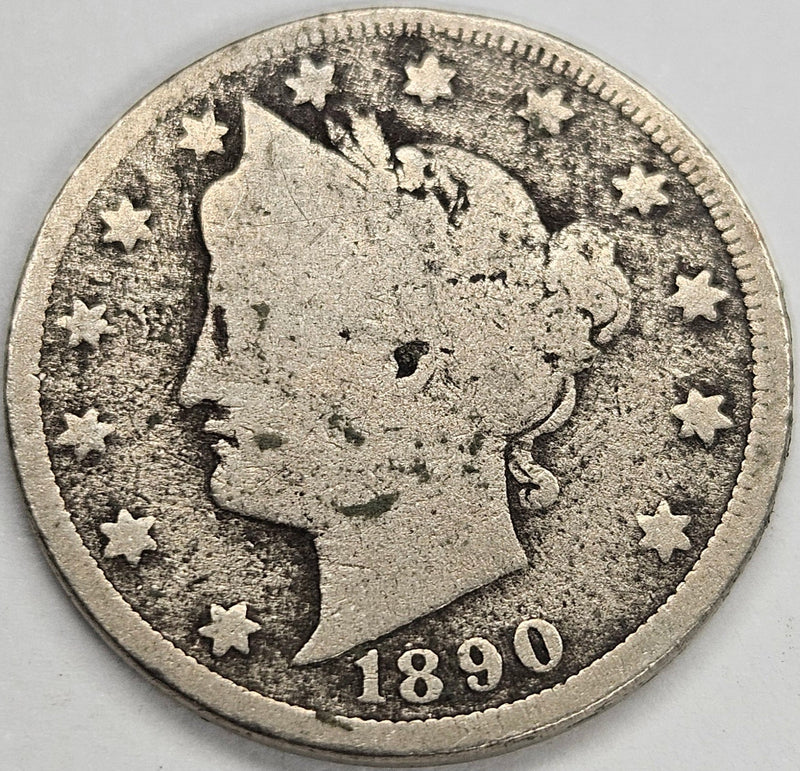1890 Liberty Nickel . . . . Good