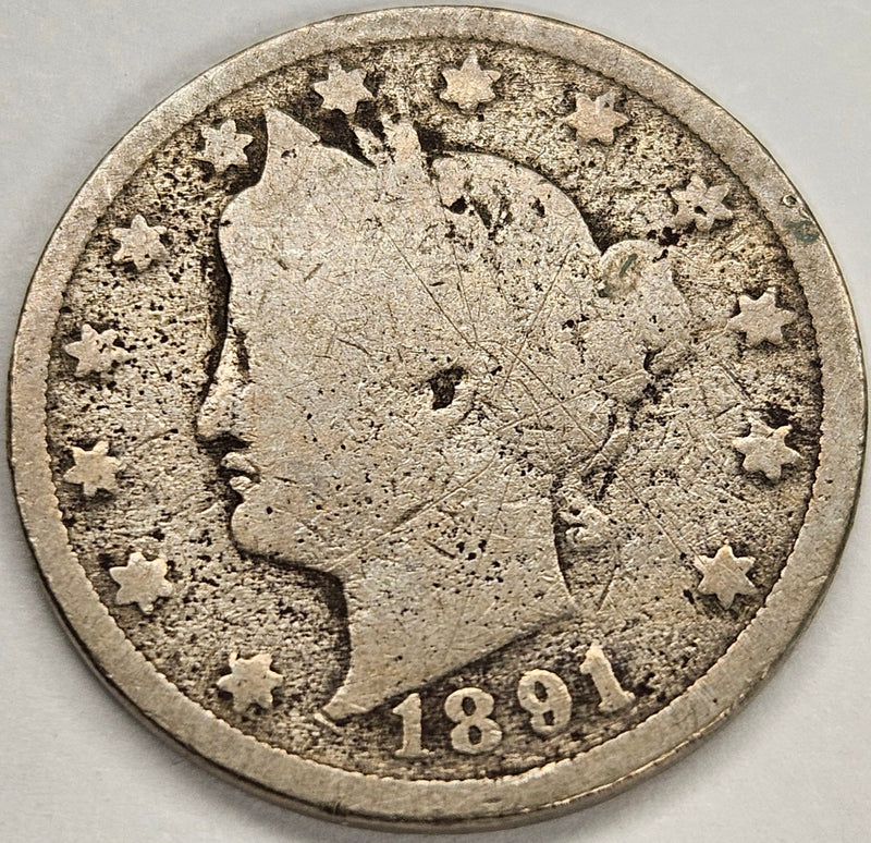 1891 Liberty Nickel . . . . Good
