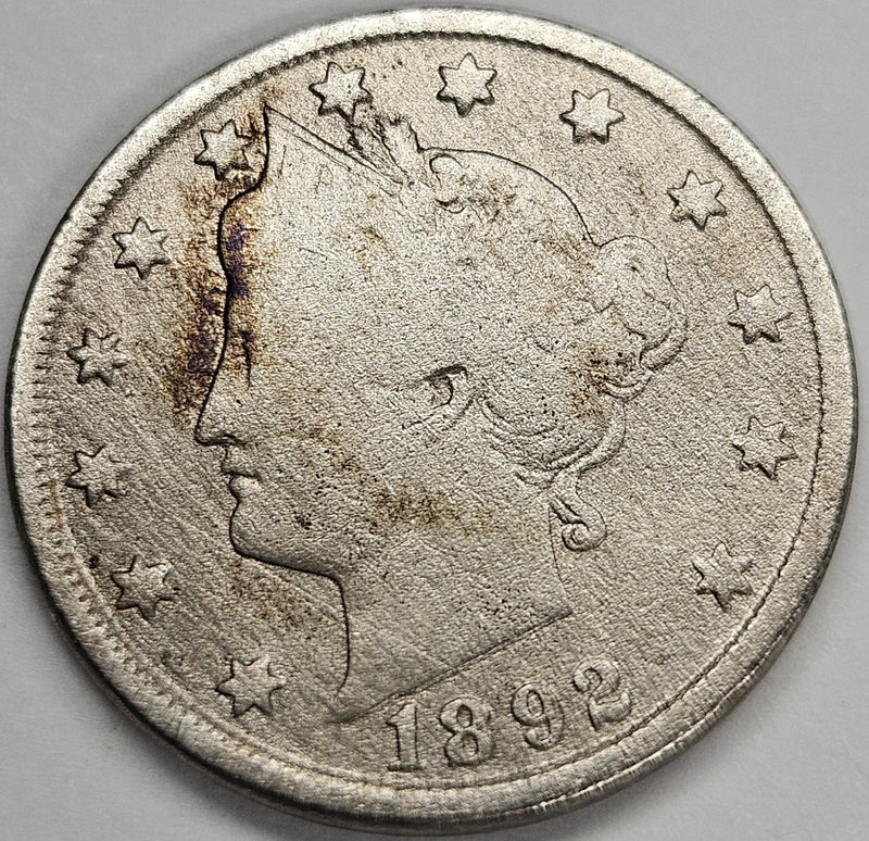 1892 Liberty Nickel . . . . Filler