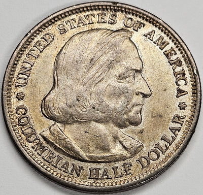 Columbian Half 1893 . . . . Choice Brilliant Uncirculated