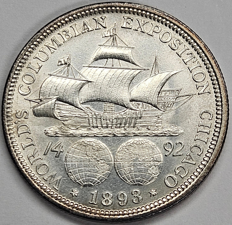 Columbian Half 1893 Gem Brilliant Uncirculated
