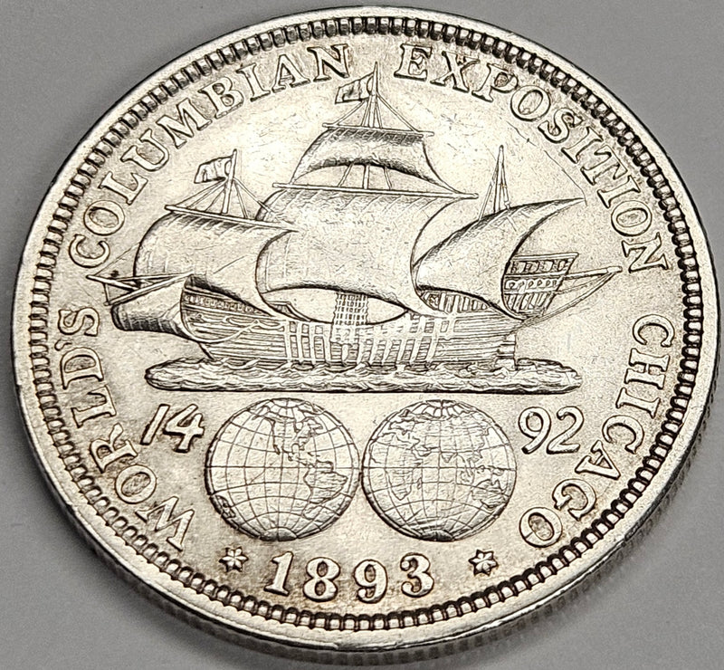 Columbian Half 1893 . . . . Select Brilliant Uncirculated
