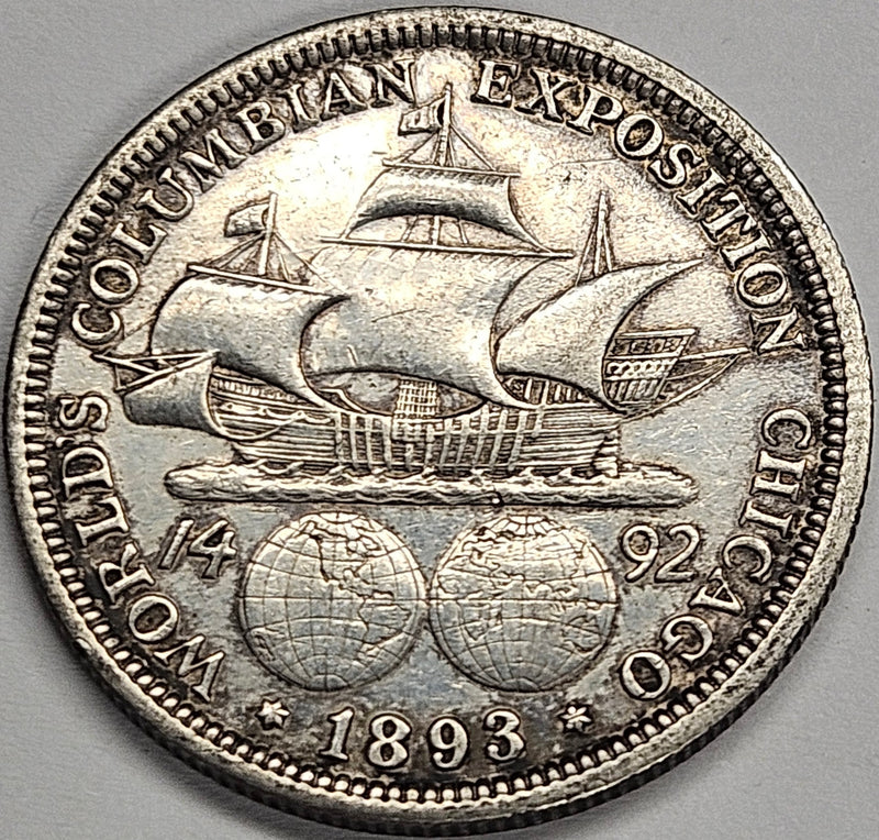 Columbian Half 1893 . . . . XF polished