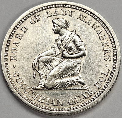 Isabella Quarter 1893 Select Brilliant Uncirculated