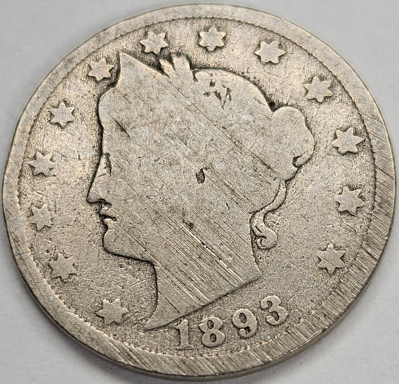 1893 Liberty Nickel . . . . Good