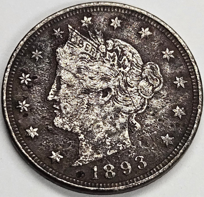 1893 Liberty Nickel . . . . VF dark corroded