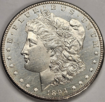 1894-S Morgan Dollar Choice BU Prooflike