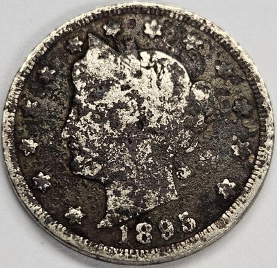1895 Liberty Nickel VG rough