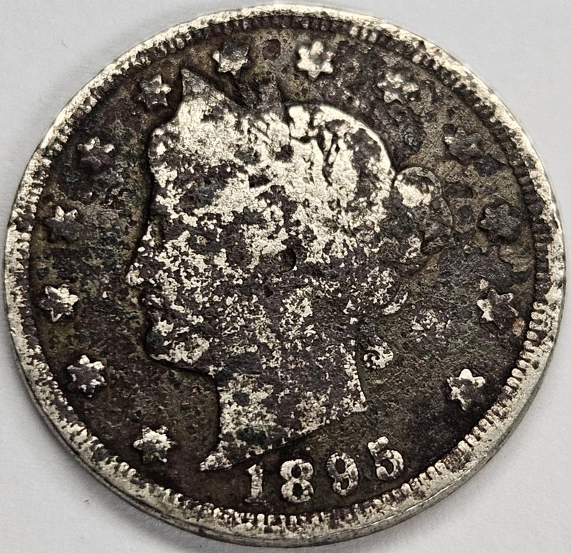 1895 Liberty Nickel VG rough