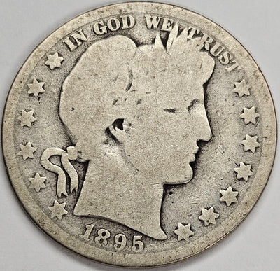 1895-O Barber Half About Good