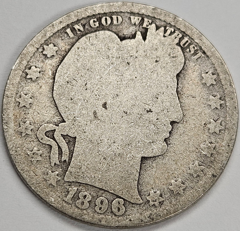 1896 Barber Quarter . . . . AG/Good