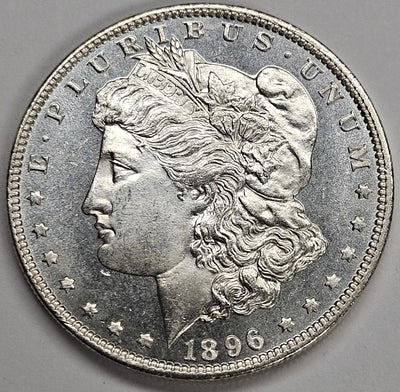 1896 Morgan Dollar Choice BU Prooflike