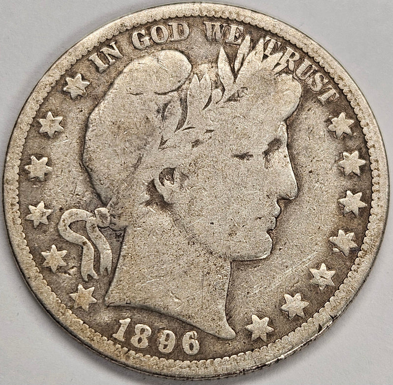 1896-O Barber Half Very Good