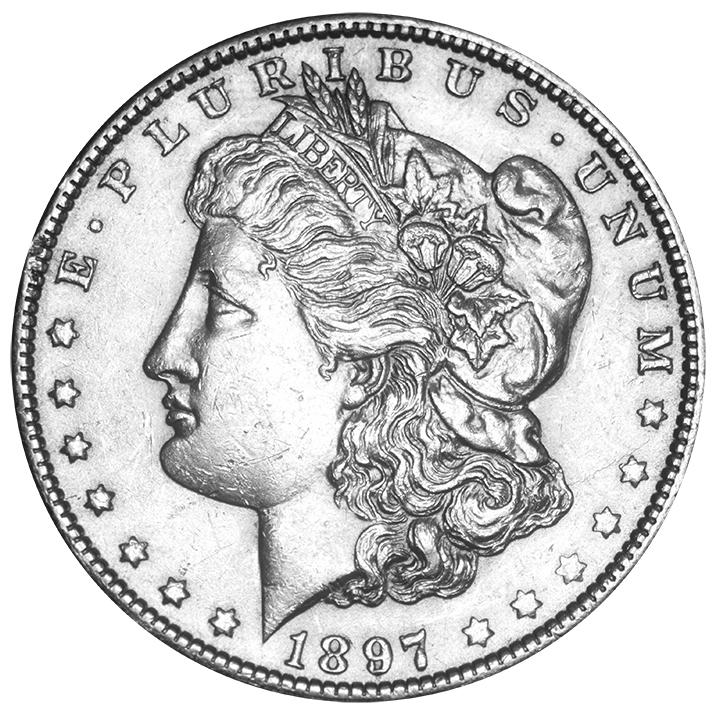 1897-O Morgan Dollar . . . . Select Brilliant Uncirculated