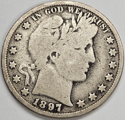 1897 Barber Half Good