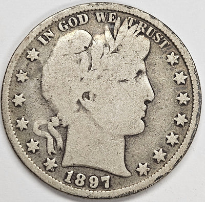 1897 Barber Half Very Good