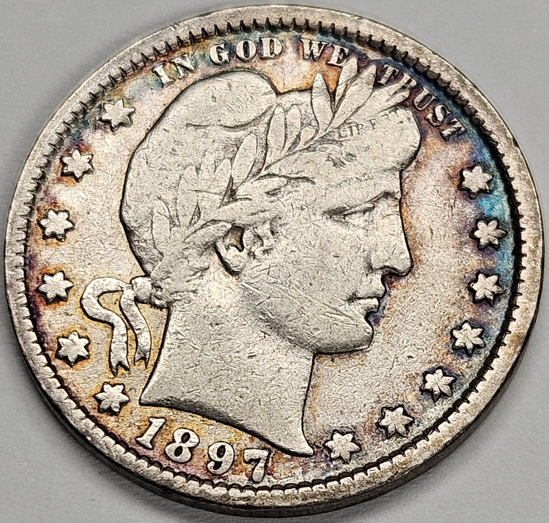 1897 Barber Quarter . . . . Very Fine