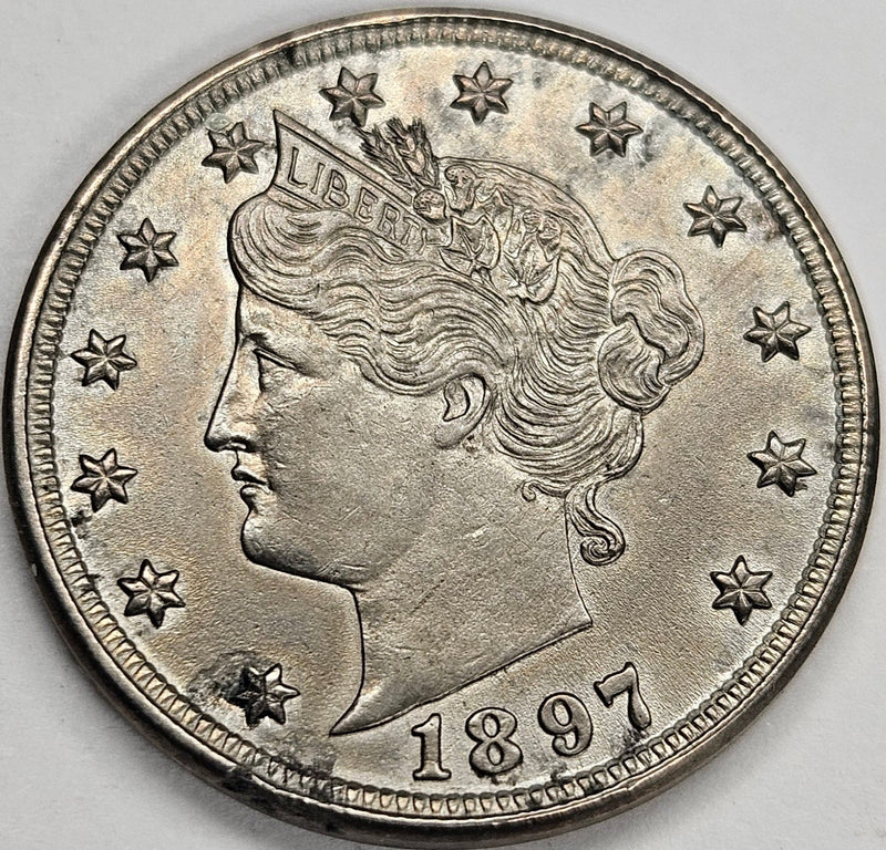 1897 Liberty Nickel . . . . Select Brilliant Uncirculated