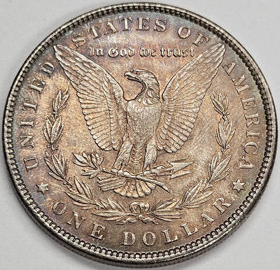 1897 Morgan Dollar Choice Uncirculated Toned