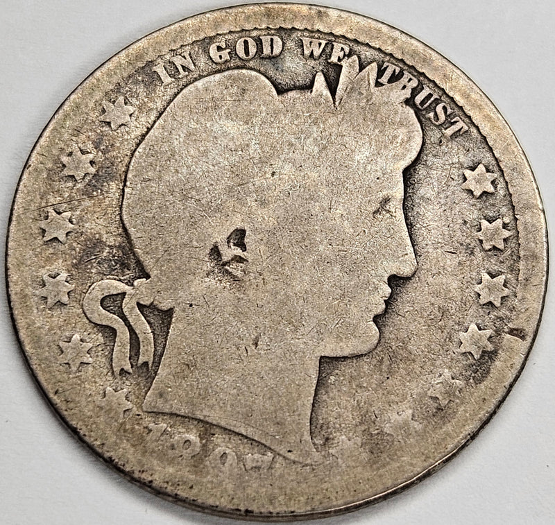 1897-O Barber Quarter . . . . Fair
