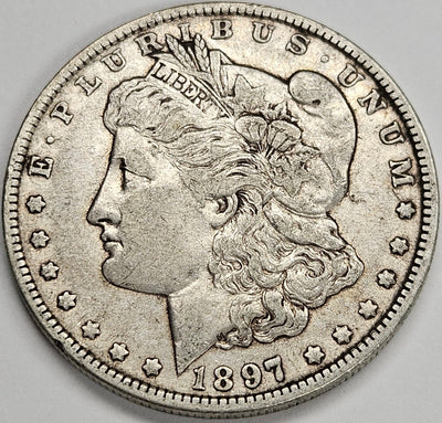 1897-O Morgan Dollar VF/XF