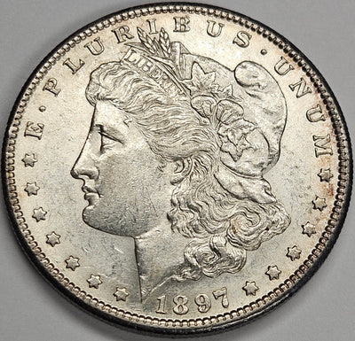 1897-S Morgan Dollar Choice About Uncirculated