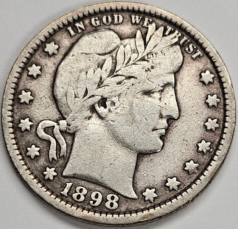1898 Barber Quarter . . . . Very Fine