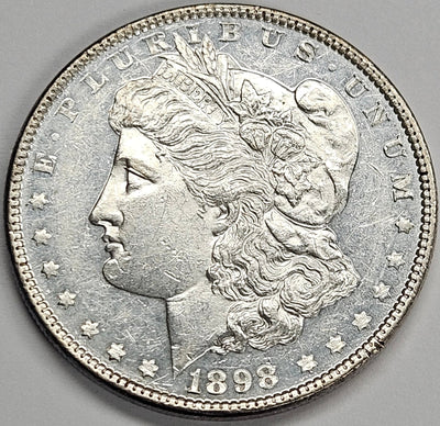 1898 Morgan Dollar Choice AU Prooflike