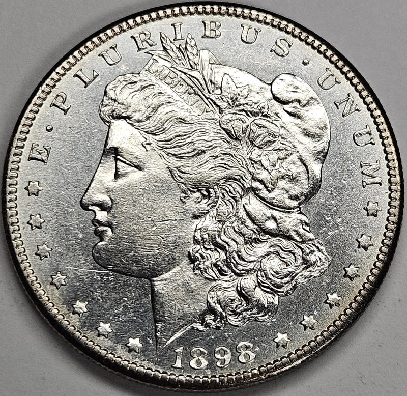 1898-S Morgan Dollar Select BU+ Prooflike