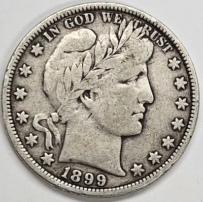 1899 Barber Half Very Fine