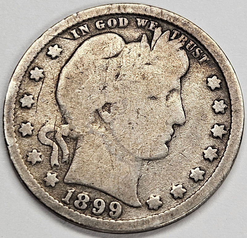 1899 Barber Quarter Good