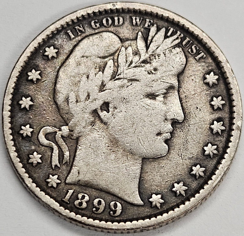 1899 Barber Quarter . . . . Very Fine