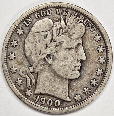 1900 Barber Half Very Fine