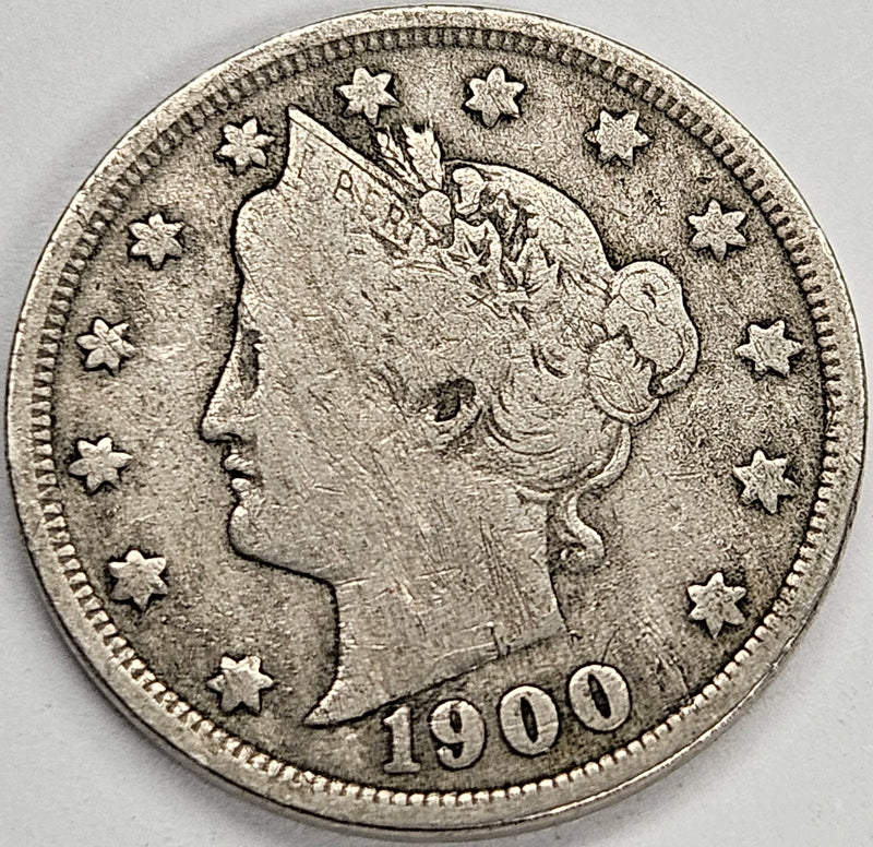 1900 Liberty Nickel . . . . Very Good