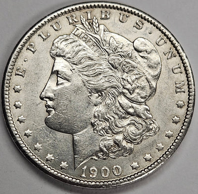 1900 Morgan Dollar Choice About Uncirculated