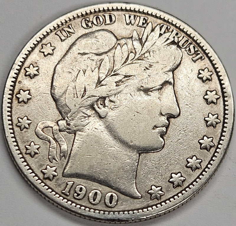 1900-S Barber Half . . . . Very Fine