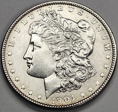 1901 Morgan Dollar Select BU+